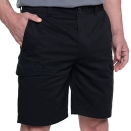 Bermuda Gabardina Cargo Negro 54