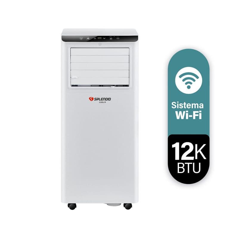 Aire acondicionado portatil 12K BTU Solo Frio WIFI