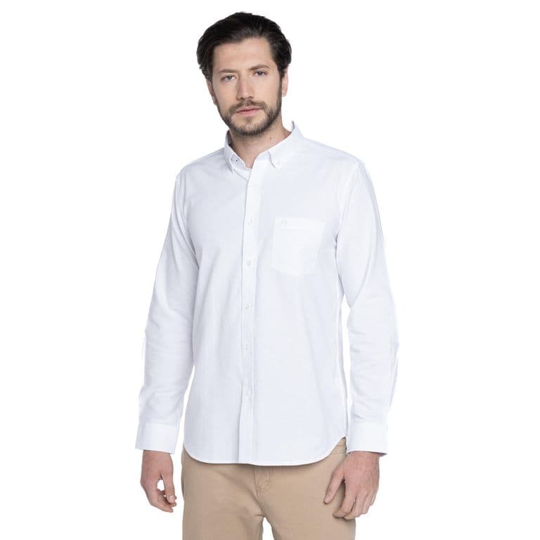Camisa Colon Blanco M