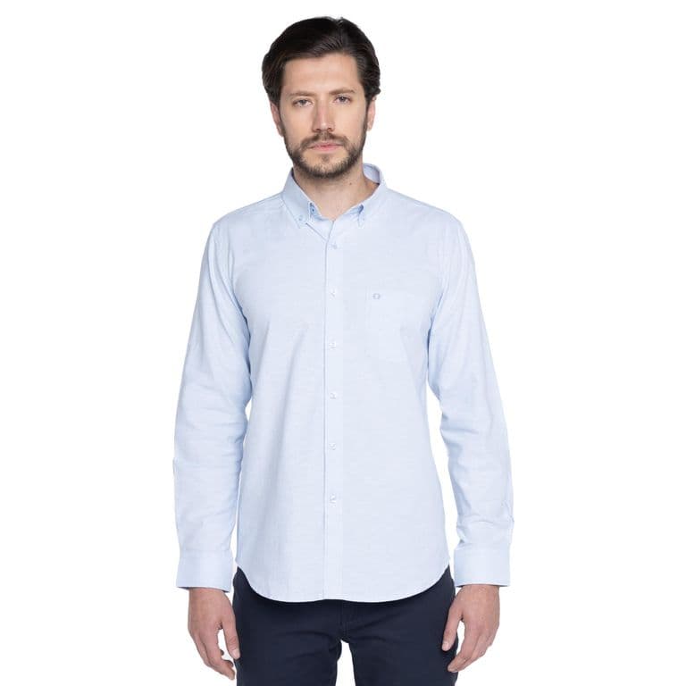 Camisa Colon Celeste M