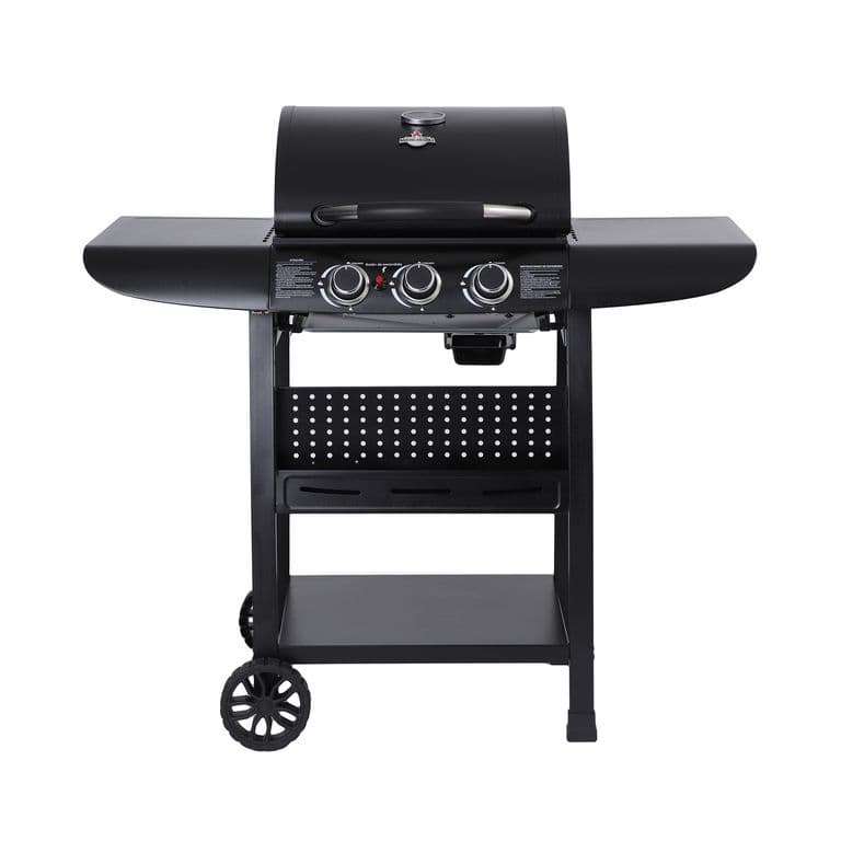 Parrilla a Gas 3 Quemadores Kansas 3B Black