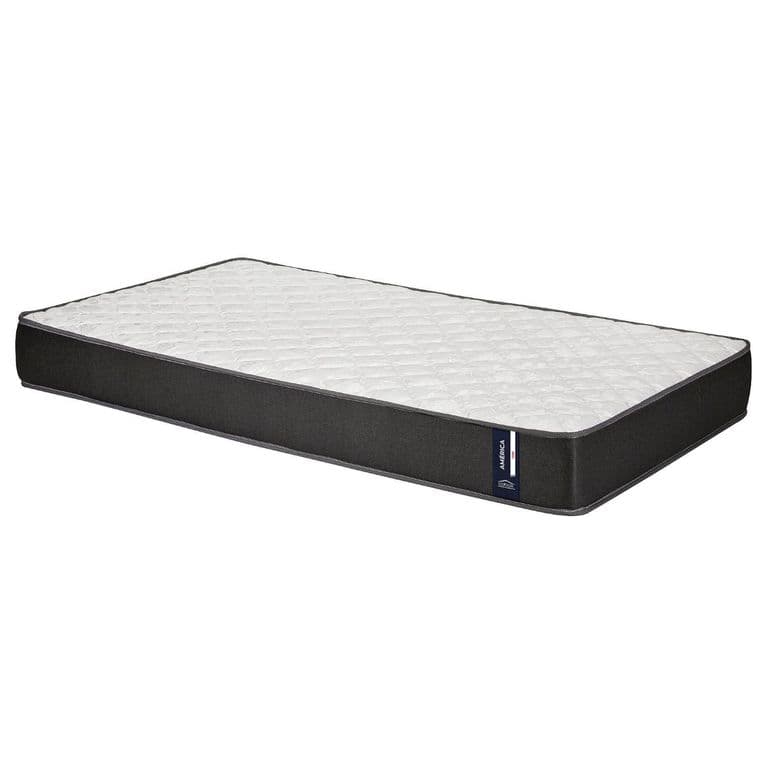 Colchon America Foam 1 Plazas Gris 90x190x20 Cm