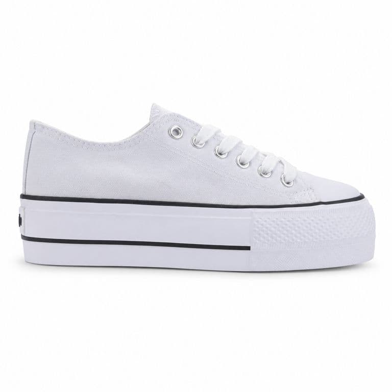 Zapatilla Mujer Cruni-1 Blanco Urbano Blanco 38