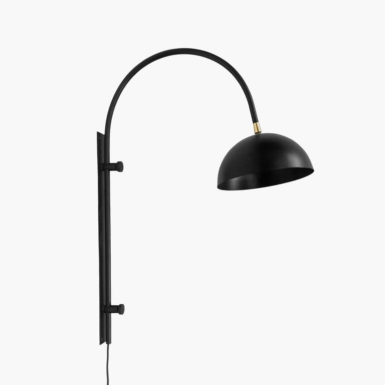 Lampara de Pared Bogen Negro Form