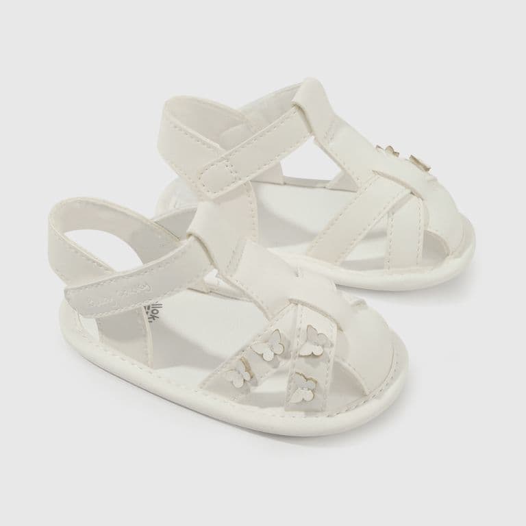 Sandalia Bebe Nina Blanco Blanco 14