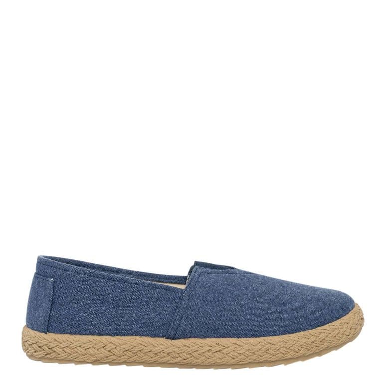 Alpargata Hombre Azul 40