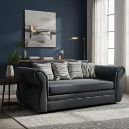 Sofa 3 Cuerpos Grecia - Marengo Repelente a Liquidos