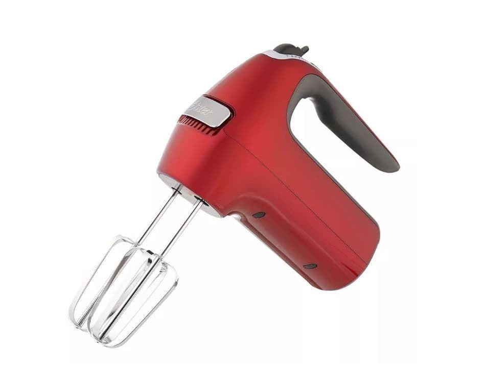 Batidora Mano Oster 7 Velocidades Funcion Turbo Fpsthm360r Color Rojo