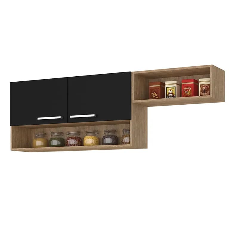 MUEBLE AEREO MADRI BLACK