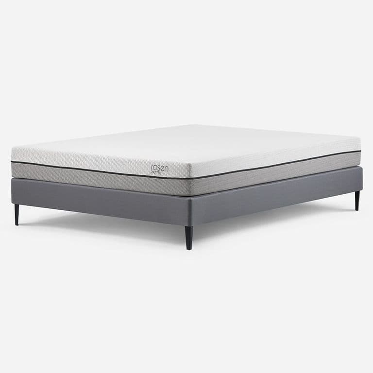 Cama Europea Pratta 2 Plazas Pata Acero 150 x 200 cm