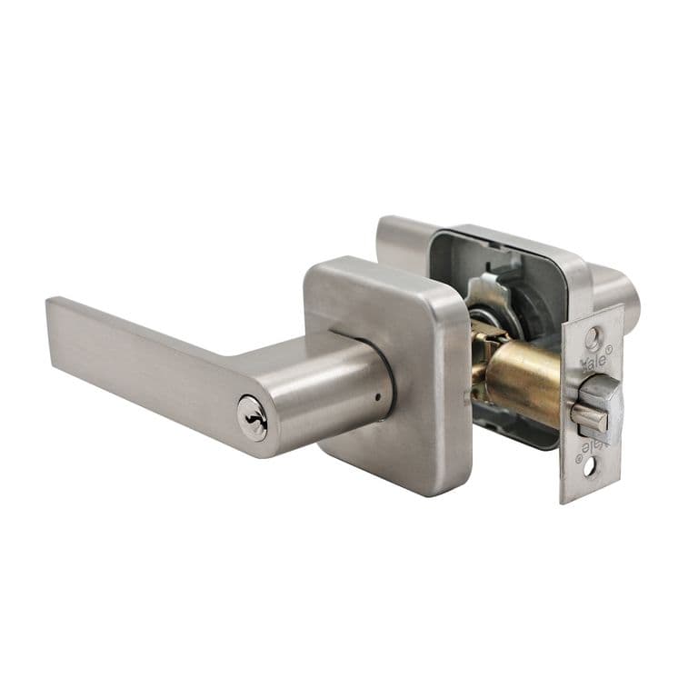 Cerradura Tubular Bari Oficina/Dormitorio Niquel