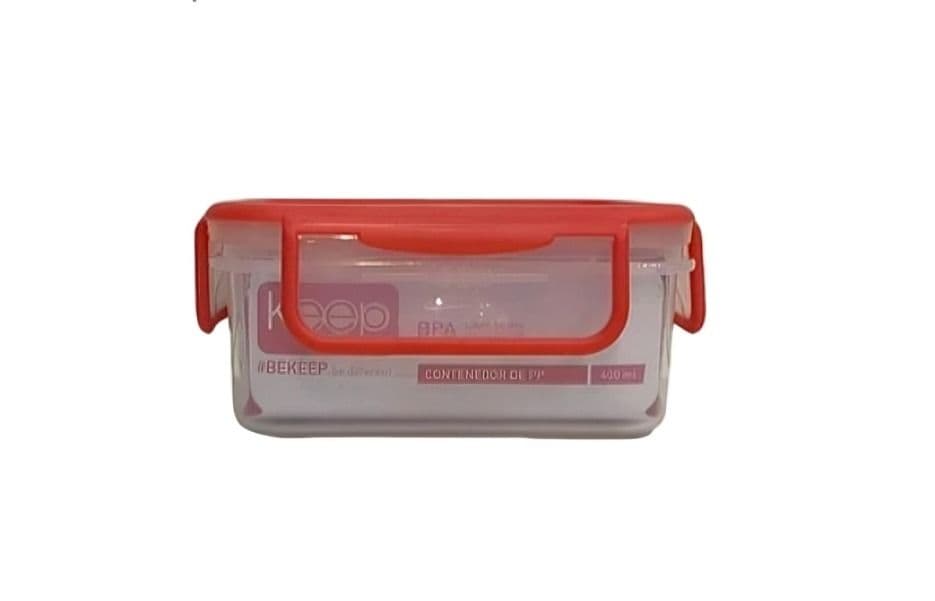 HERMETICO PP 400ML RECTANGULAR