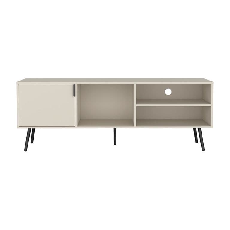 Rack TV 65" Con 1 Puerta Abatible Fm-043B - Beige