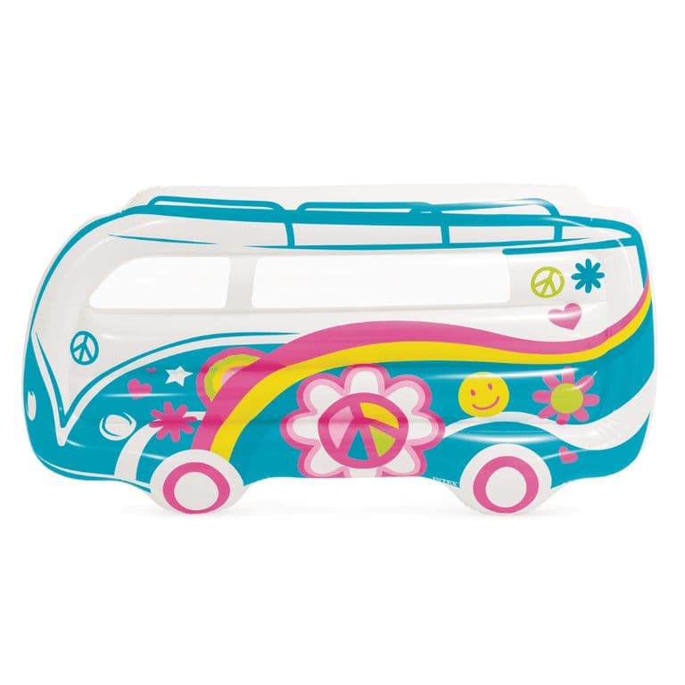 Flotador Inflable Mat Furgon Hippie 178x91x23 Cm Groovy Van