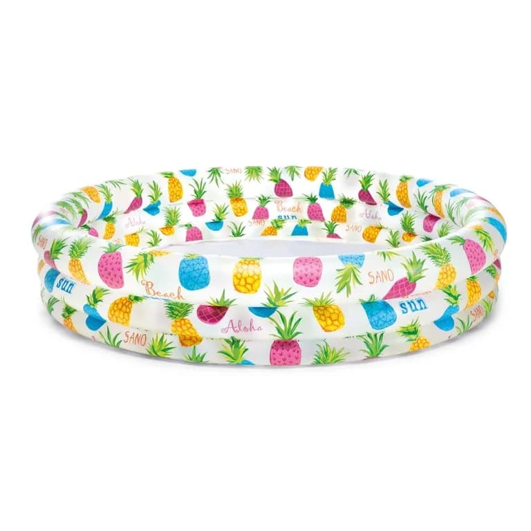 Piscina Infantil Inflable 3 Anillos Pinas