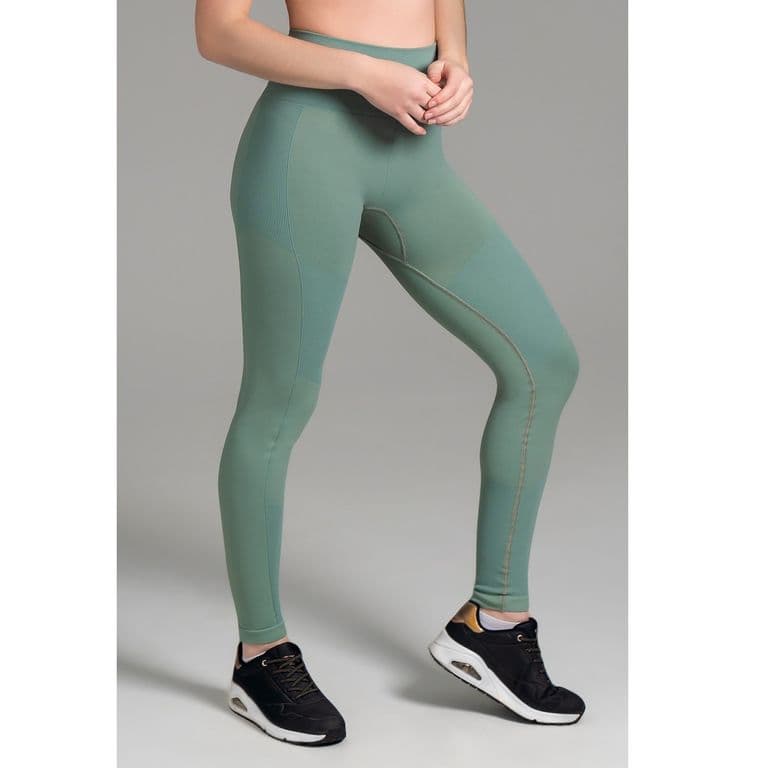 LEGGINGS FULL LENGHT BOTANICAL GREEN Verde XS