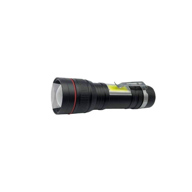 Linterna Led Aleacion De Aluminio Recargable Usb - SC