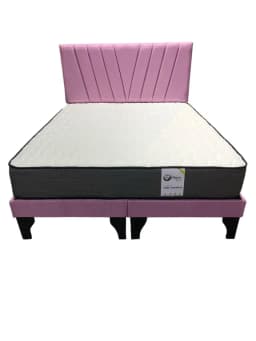 Cama 2 Plazas Color Rosado