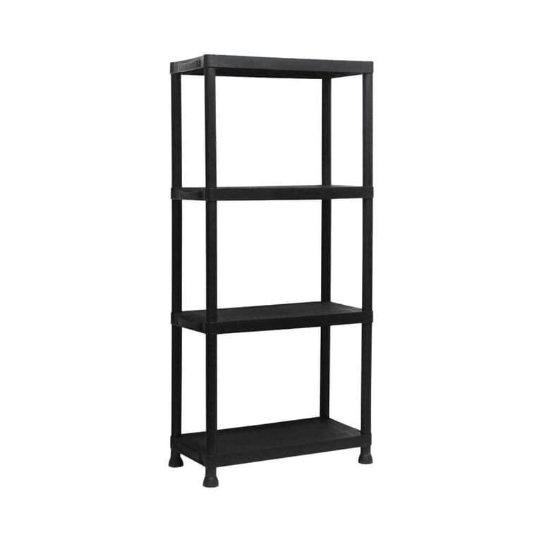 Estante Repisa Rack Plastico 4 Niveles 131x31x61cm Airhouse.