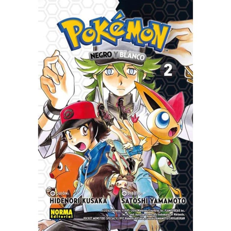 POKEMON 27. NEGRO Y BLANCO 2
