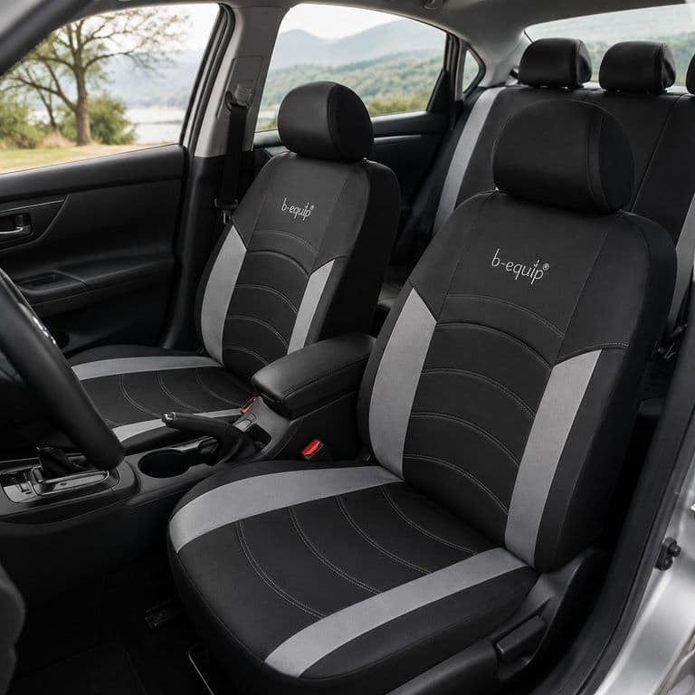 Fundas Cubreasiento B-equip Ecocuero Universales Adv-1427