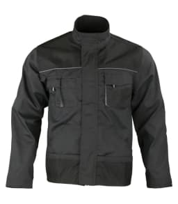 Chaqueta Actium Canvas Manga Larga Hombre Gris Oscuro M