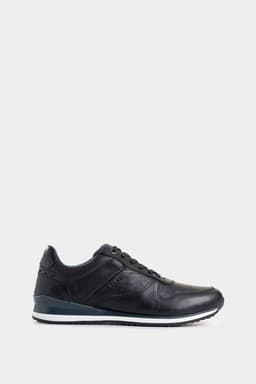Velez Zapatilla Tenis Casual Cooper De Cuero Vintage Negro Negro 39