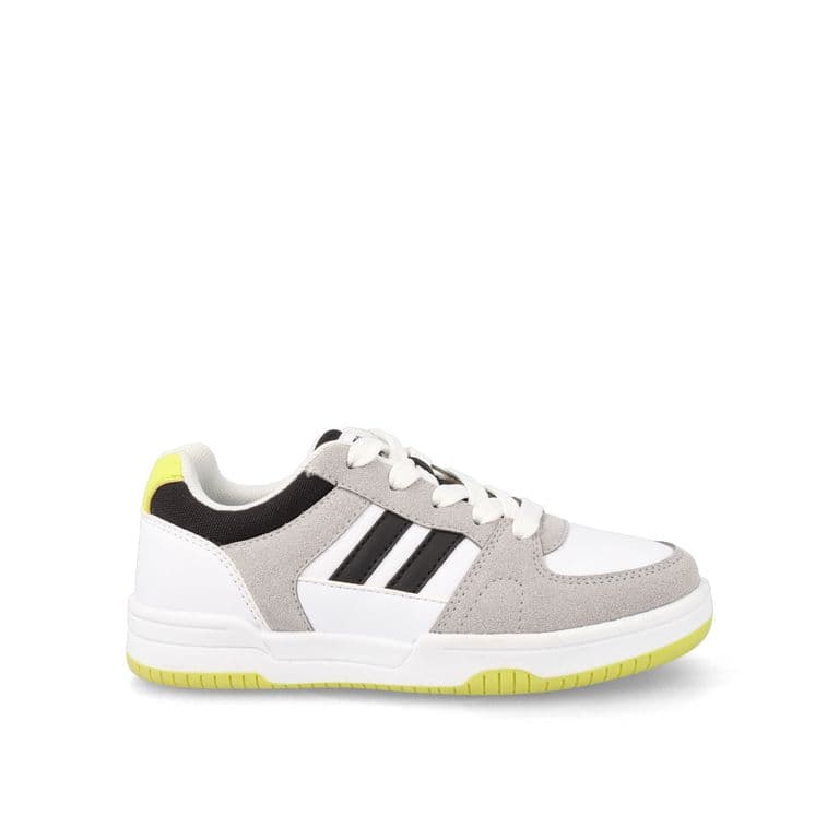 Zapatilla Nino Hem Blanco-Gris Blanco 34