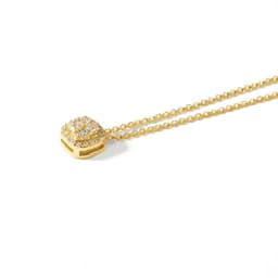 Collar de Oro 18kt con Diamantes 25 Pts Total Amarillo 50