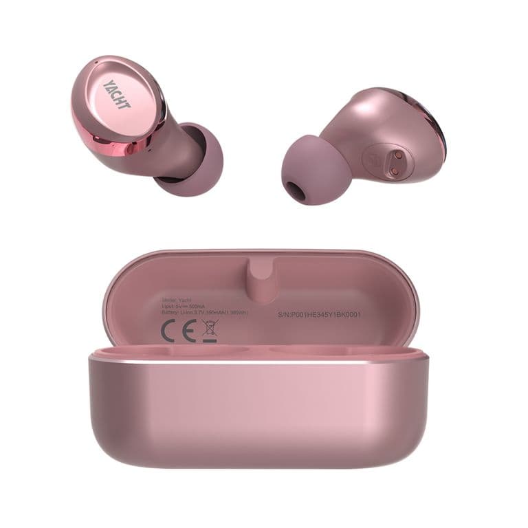 AURICULARES IN-EAR INALAMBRICOS TWS YACHT ROSA