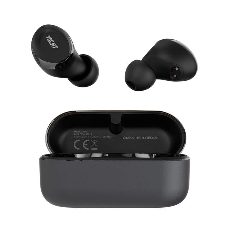 AURICULARES IN-EAR INALAMBRICOS TWS YACHT NEGRO