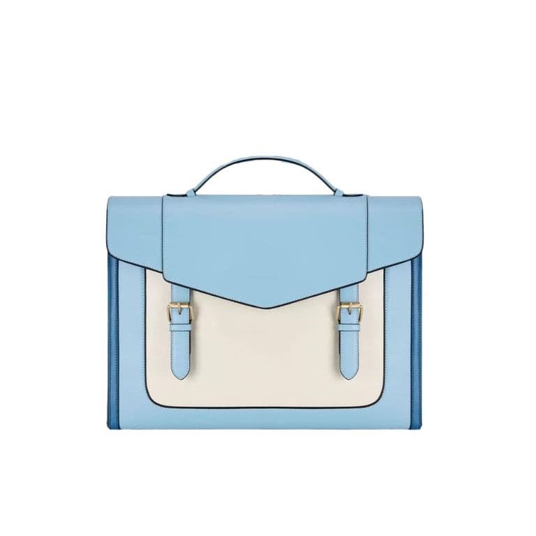 Maletin y Mochila Julie para Notebook 15.6 pulg - Celeste