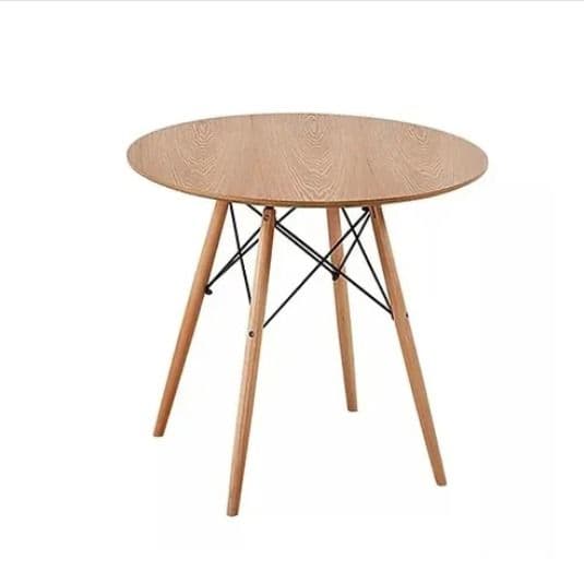 Mesa de comedor Eames 100 cm - Cubierta de Madera