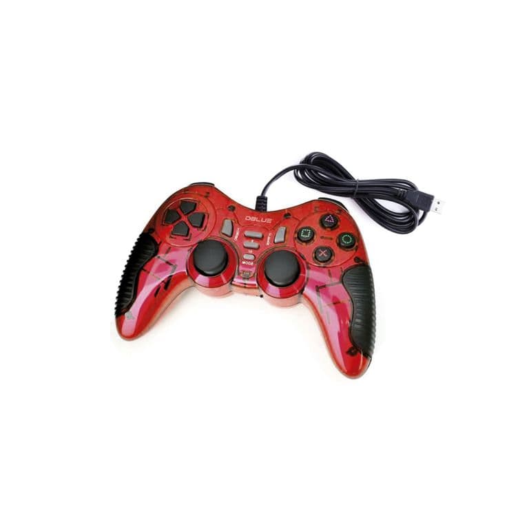Joystick D-shock Usb Para Pc Color Rojo - SC