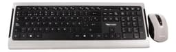 Kit Teclado Y Mouse Inalambrico Espanol Negro