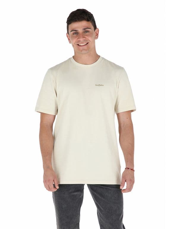Polera Atardecer Hombre Buffalo Beige L
