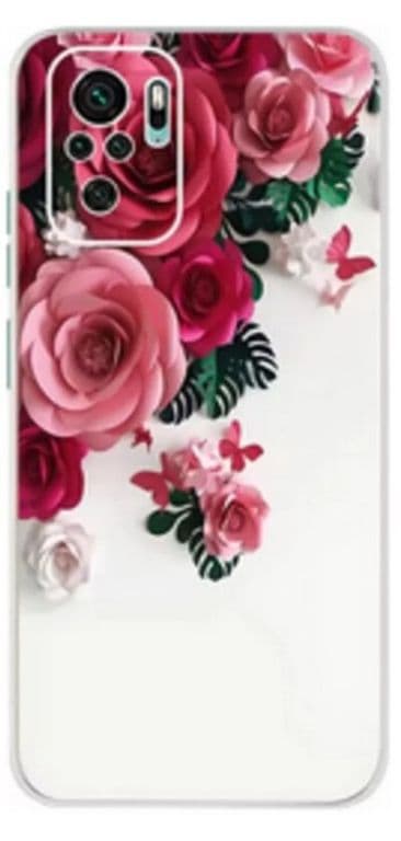 Carcasa Funda Silicona Diseno Flores Xiaomi Redmi Note10 Pro