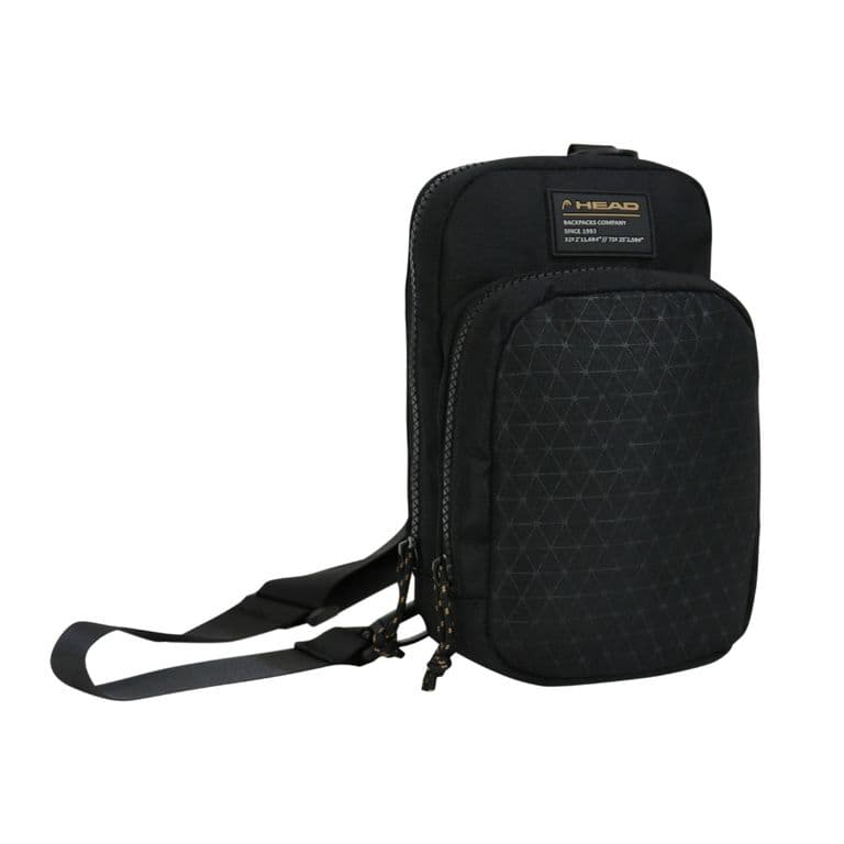 Bolso Porta Documentos Vip Rombos Negro Negro TALLA UNICA