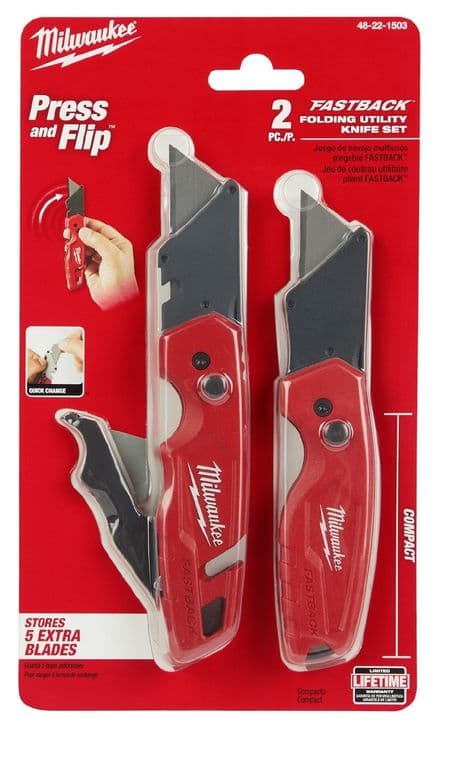 Juego Cuchillos Plegables Fastback