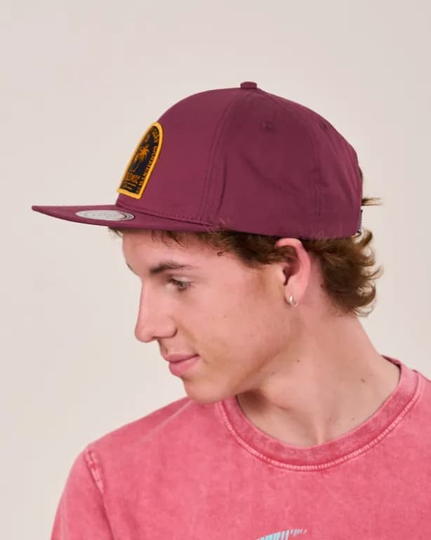 Jockey Hombre Flap Cap VV0666 Polemic. Burdeos TALLA UNICA