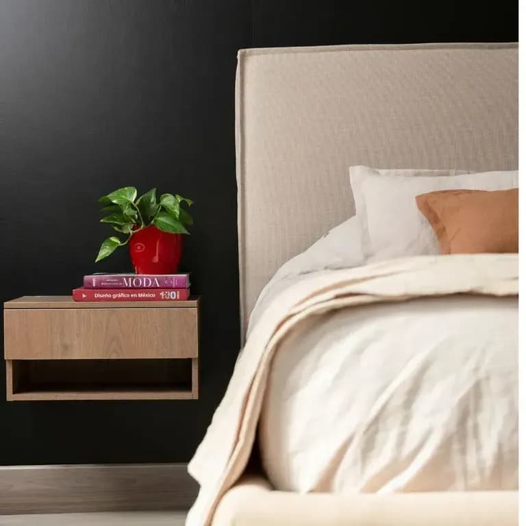 Respaldo de Cama Lavable 1.5 Plazas Lino Funda Fuelle Tucuman Arena
