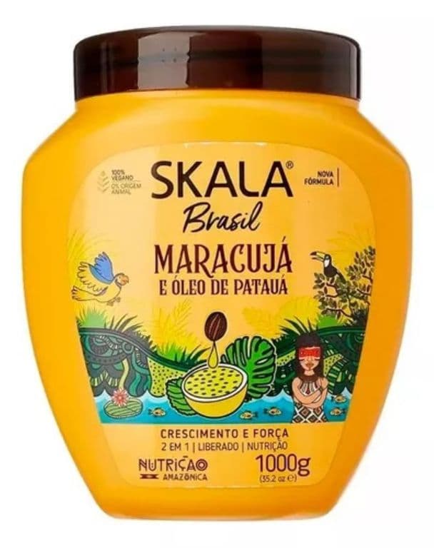 MASCARA MARACUYA Y ACEITE 2EN1 BRASIL 1KG