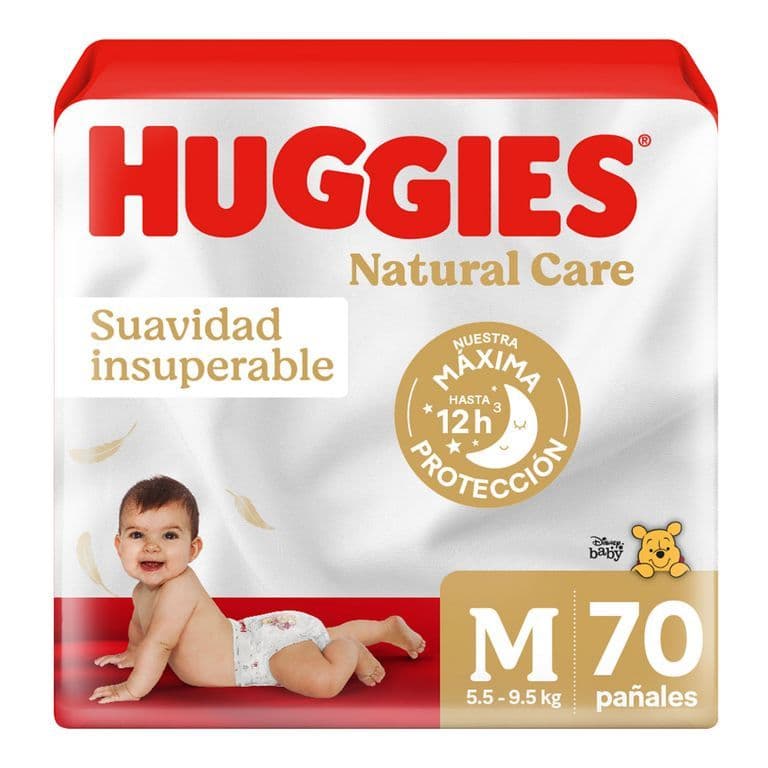 Panales Natural Care M por 70 unidades M