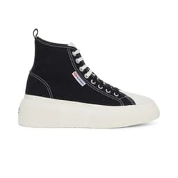 Zapatilla 2596 Bubble Mid Black White Negro 40
