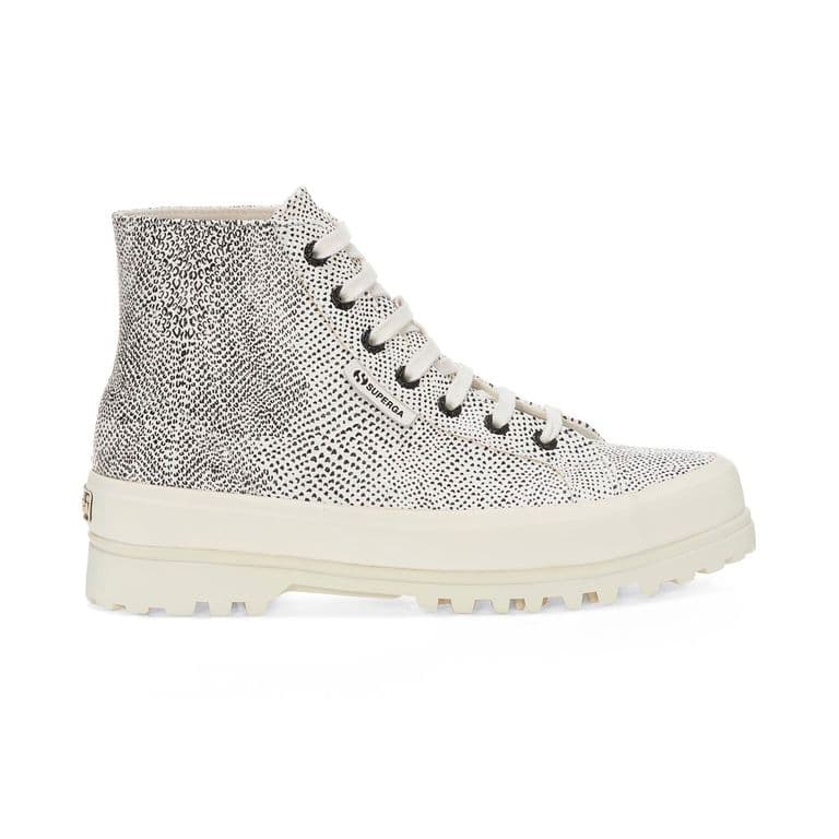 Zapatilla 2341 Alpina Micro Snake White Black Blanco 40