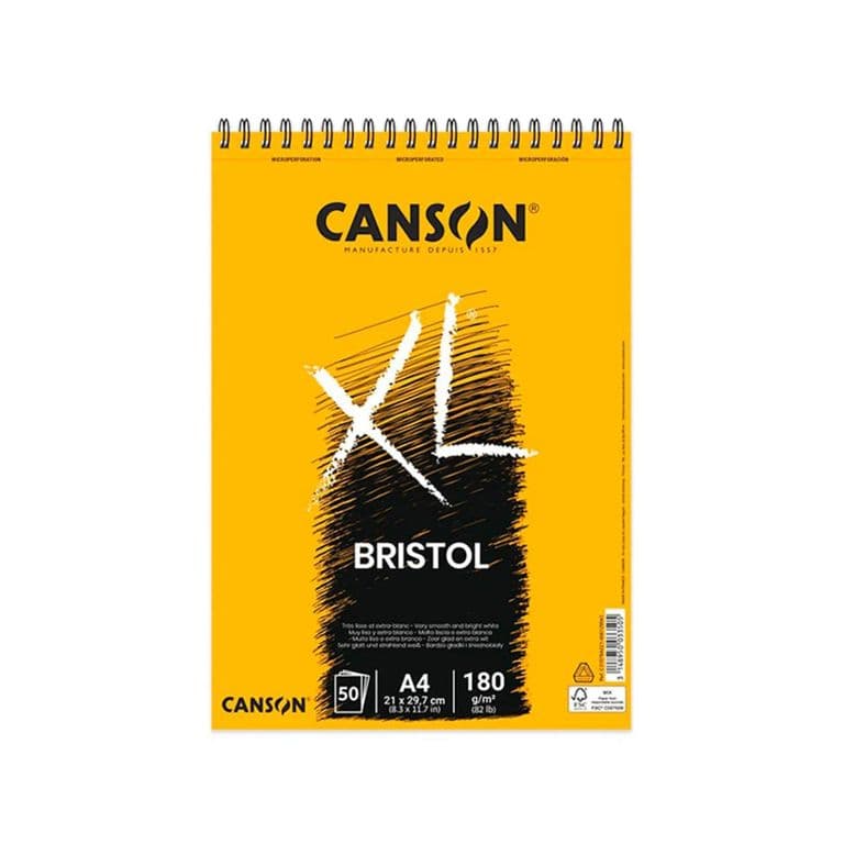 Croquera Bristol XL 50 Hojas Tamano 21x29,7 cm 180gr.
