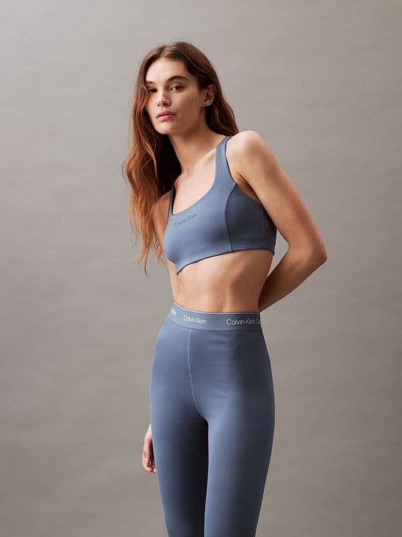 Bralette Deportivo Mediano Impacto Azul Azul XS