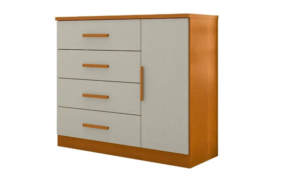 COMODA CON PUERTA ARENA CARAMELO ZANZINI
