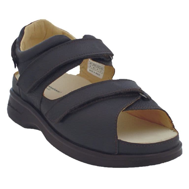 Sandalia para diabetico color negro-Talla 45-Sannabem