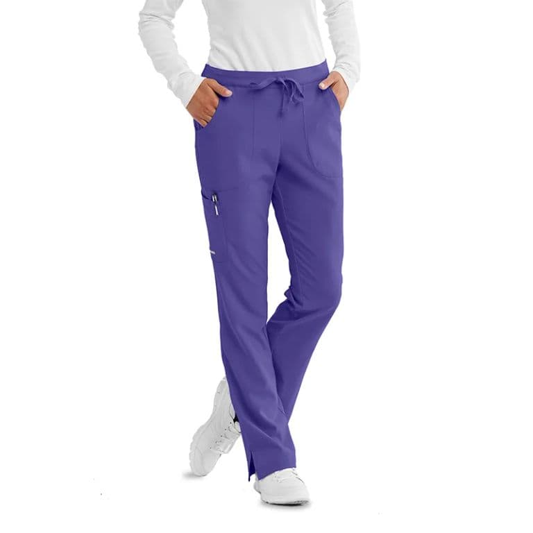 PANTALONES CLINICOS MUJER SK201 - UNIFORMES CLINICOS Morado L